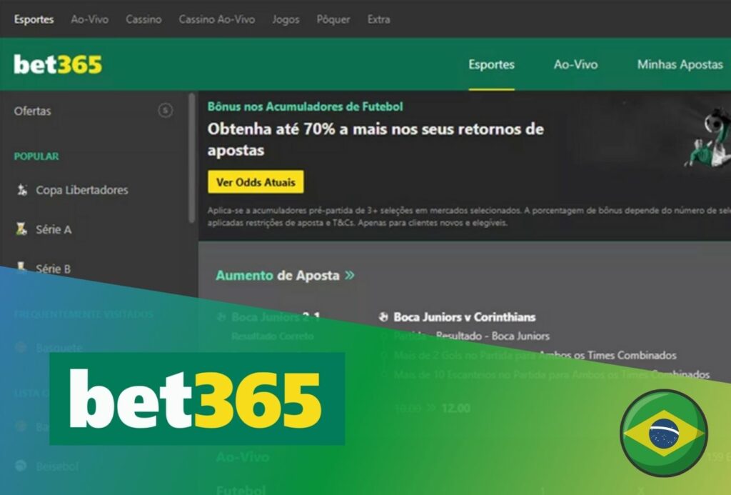 Visão geral da casa de apostas Bet365 no Brasil