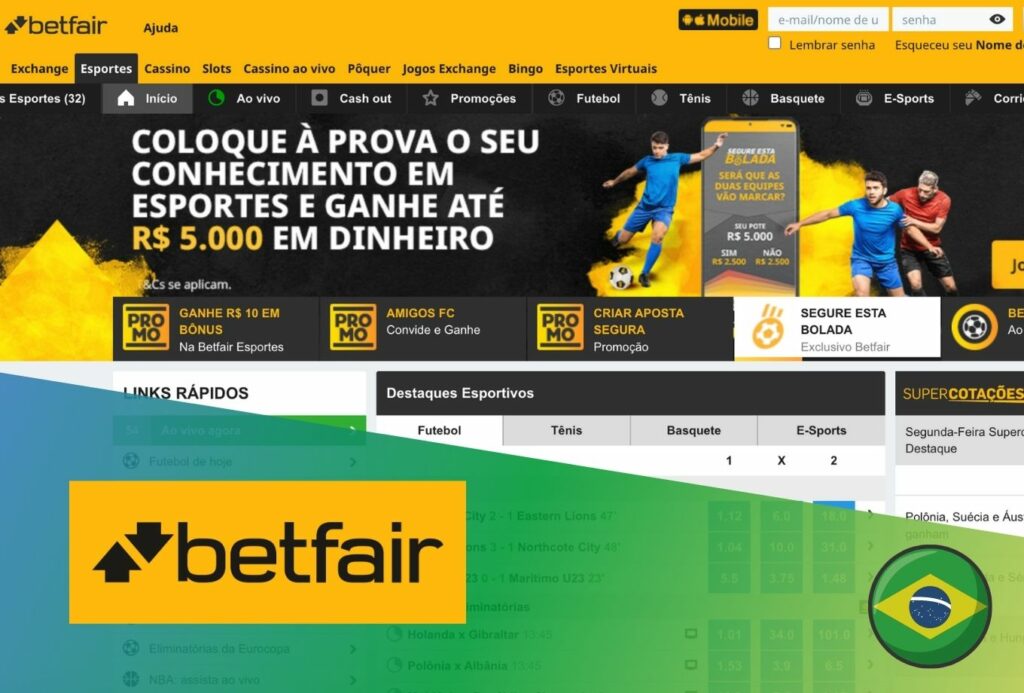 Revisão do site de apostas esportivas da Betfair para jogadores brasileiros