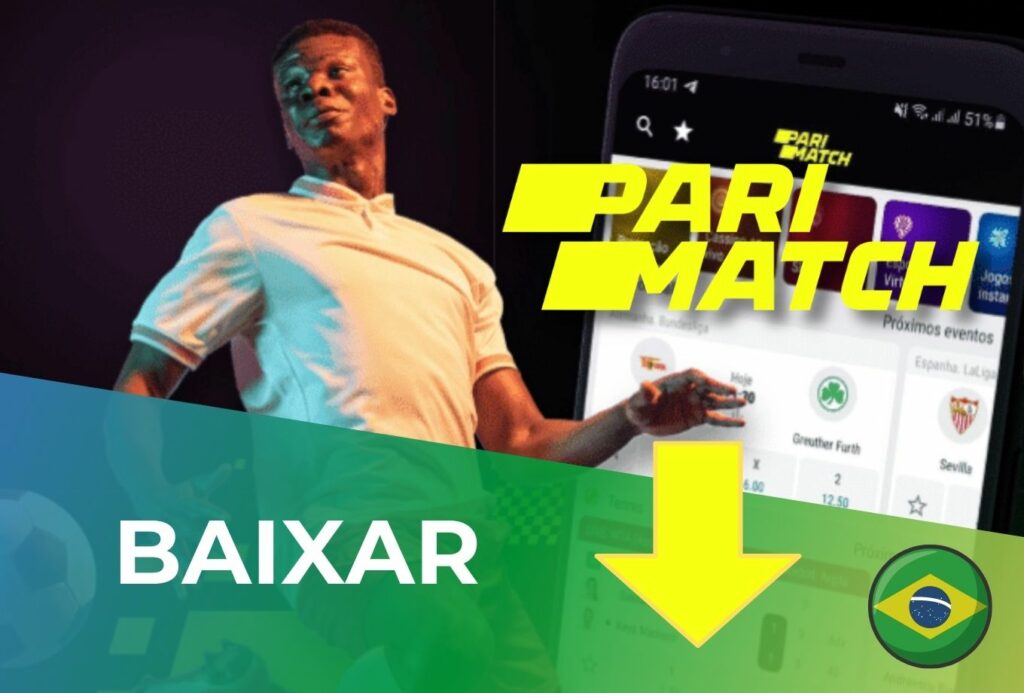 Instruções para a instalação do aplicativo Parimatch para jogadores do Brasil
